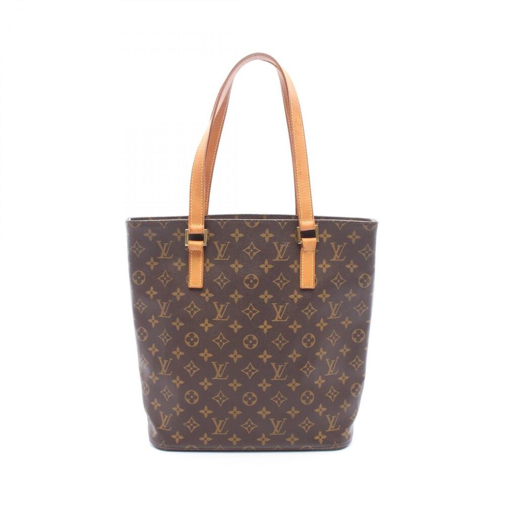 Louis Vuitton Vavin Monogram Tote Bag Canvas Leather Brown